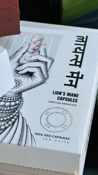 LION'S MANE CAPSULES – BRAIN & FOCUS MUSHROOM