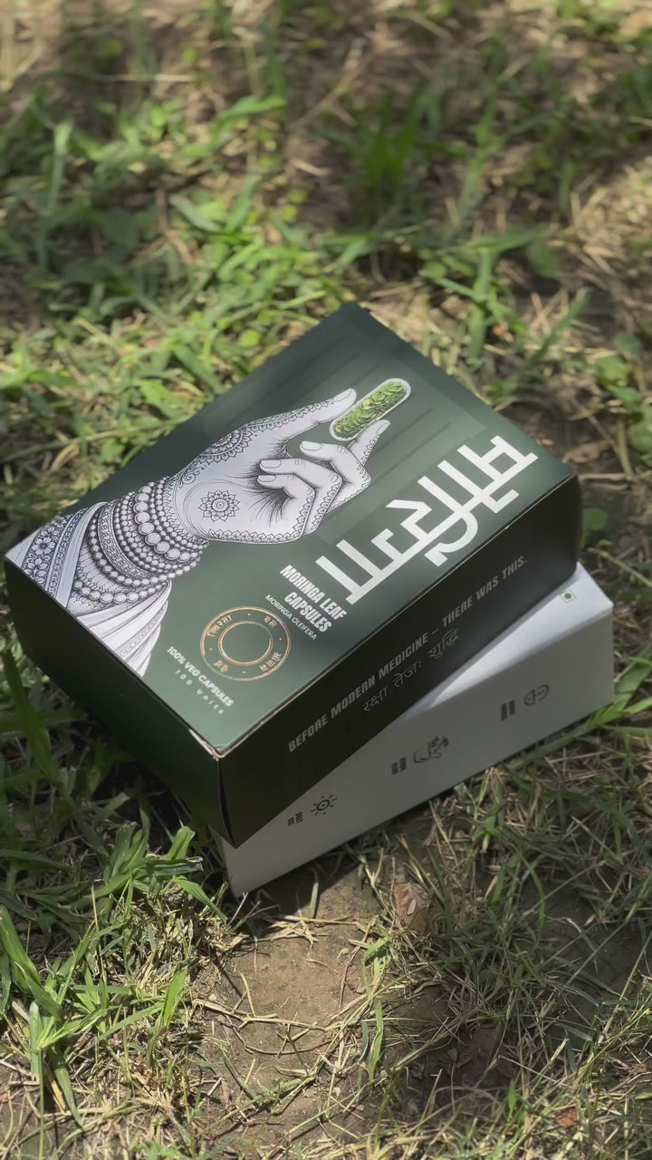 MORINGA CAPSULES – THE MIRACLE TREE | 100 VEG CAPSULES